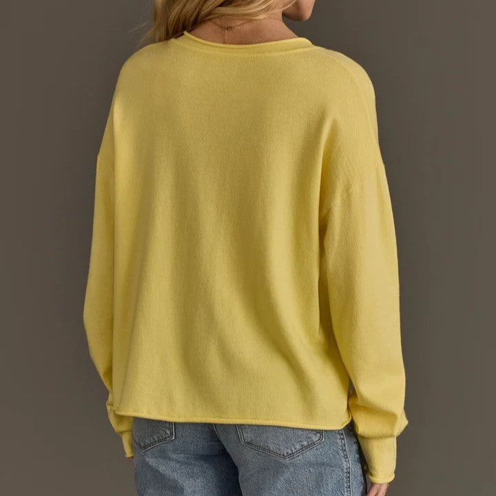 Collared Button Up Relaxed Knit Cardigan